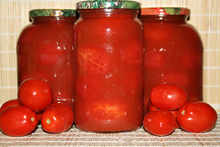 Заготовки из помидоров